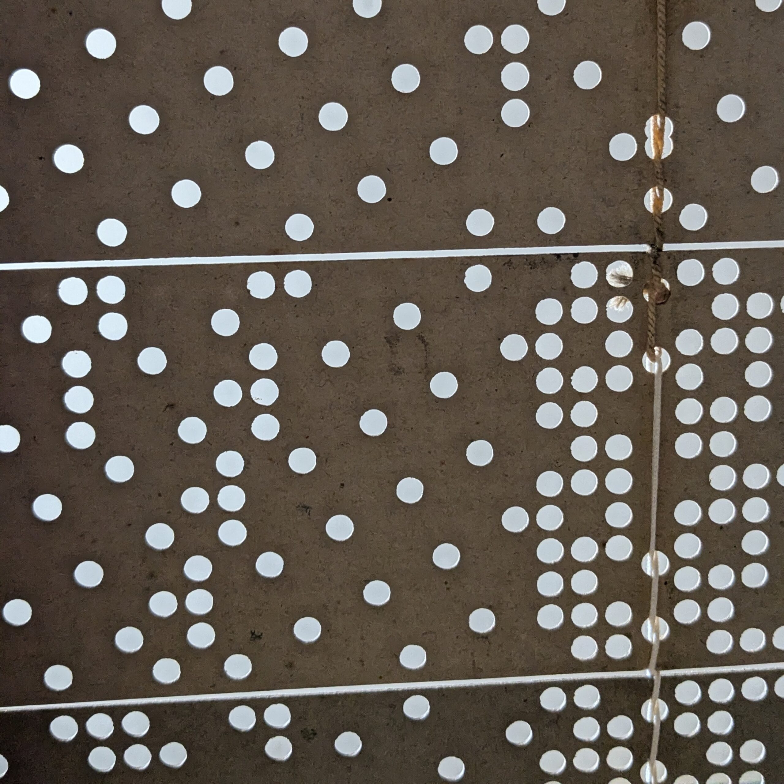 Hulkortstyrede Jacquardvæve.